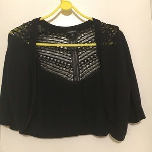 *Make offer!* Torrid Size 0 Cropped Cardigan